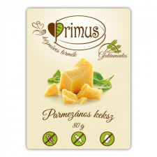 PRIMUS Primus gluténmentes parmezános keksz 80 g reform élelmiszer