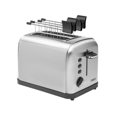Princess 0114235401001 Steel Style 2 Kenyérpirító, 920W, szeletes kenyérpirító