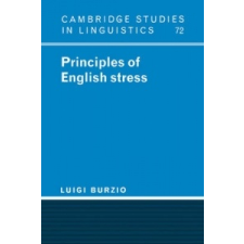  Principles of English Stress – Luigi Burzio idegen nyelvű könyv