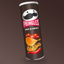 Pringles Hot and Spicy chips 165g előétel és snack
