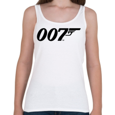 PRINTFASHION 007 logo - Női atléta - Fehér női trikó