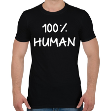 PRINTFASHION 100% ember - Férfi póló - Fekete férfi póló