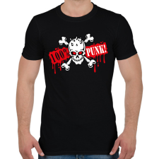 PRINTFASHION 100% Punk - Férfi póló - Fekete férfi póló