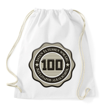 PRINTFASHION 100 - Sportzsák, Tornazsák - Fehér tornazsák
