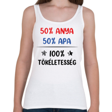 PRINTFASHION 100% tökéletesség - Női atléta - Fehér