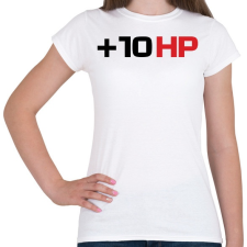 PRINTFASHION +10 hp - Női póló - Fehér női póló