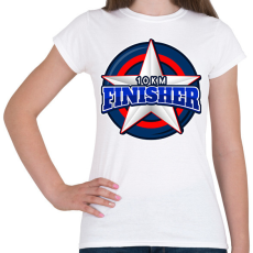 PRINTFASHION 10 KM FINISHER 2 - Női póló - Fehér