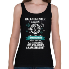 PRINTFASHION +10 Megvesztegetés - Női atléta - Fekete