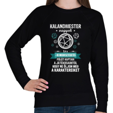 PRINTFASHION +10 Megvesztegetés - Női pulóver - Fekete női pulóver, kardigán
