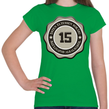 PRINTFASHION 15 - Női póló - Zöld női póló