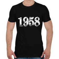 PRINTFASHION 1658 - Férfi póló - Fekete férfi póló