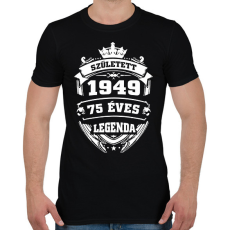 PRINTFASHION 1949 - Férfi póló - Fekete