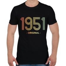 PRINTFASHION 1951 - Férfi póló - Fekete férfi póló