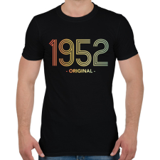 PRINTFASHION 1952 - Férfi póló - Fekete férfi póló