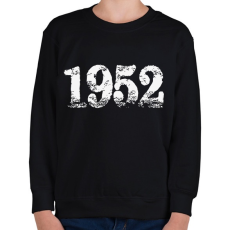 PRINTFASHION 1952 - Gyerek pulóver - Fekete