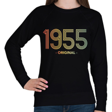 PRINTFASHION 1955 - Női pulóver - Fekete