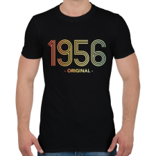 PRINTFASHION 1956 - Férfi póló - Fekete férfi póló