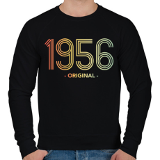 PRINTFASHION 1956 - Férfi pulóver - Fekete