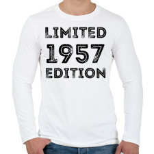 PRINTFASHION 1957 - Férfi hosszú ujjú póló - Fehér férfi póló
