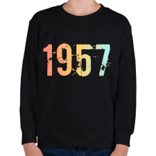 PRINTFASHION 1957 - Gyerek pulóver - Fekete gyerek pulóver, kardigán