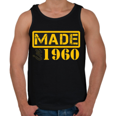 PRINTFASHION 1960 - Férfi atléta - Fekete