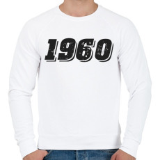 PRINTFASHION 1960 - Férfi pulóver - Fehér