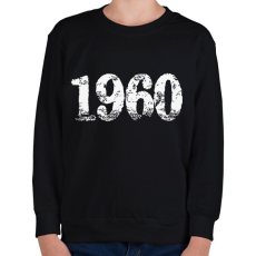 PRINTFASHION 1960 - Gyerek pulóver - Fekete