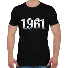 PRINTFASHION 1961 - Férfi póló - Fekete férfi póló
