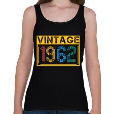 PRINTFASHION 1962 - Női atléta - Fekete női trikó