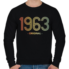 PRINTFASHION 1963 - Férfi pulóver - Fekete férfi pulóver, kardigán