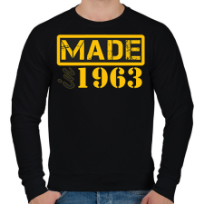 PRINTFASHION 1963 - Férfi pulóver - Fekete férfi pulóver, kardigán