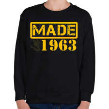 PRINTFASHION 1963 - Gyerek pulóver - Fekete gyerek pulóver, kardigán