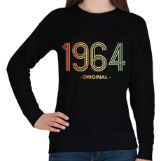 PRINTFASHION 1964 - Női pulóver - Fekete