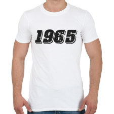 PRINTFASHION 1965 - Férfi póló - Fehér férfi póló