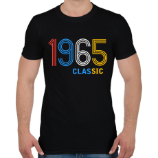 PRINTFASHION 1965 - Férfi póló - Fekete