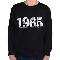 PRINTFASHION 1965 - Gyerek pulóver - Fekete