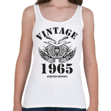 PRINTFASHION 1965 - Női atléta - Fehér női trikó