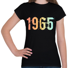 PRINTFASHION 1965 - Női póló - Fekete női póló