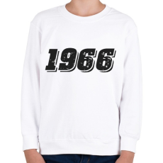 PRINTFASHION 1966 - Gyerek pulóver - Fehér