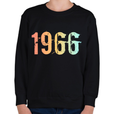 PRINTFASHION 1966 - Gyerek pulóver - Fekete