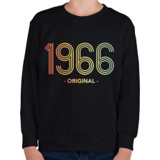 PRINTFASHION 1966 - Gyerek pulóver - Fekete