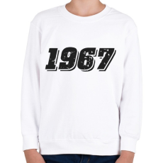 PRINTFASHION 1967 - Gyerek pulóver - Fehér