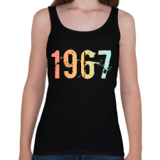 PRINTFASHION 1967 - Női atléta - Fekete női trikó