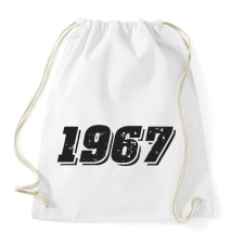PRINTFASHION 1967 - Sportzsák, Tornazsák - Fehér tornazsák