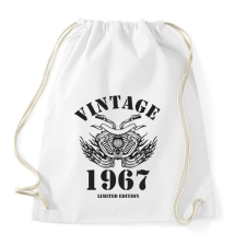 PRINTFASHION 1967 - Sportzsák, Tornazsák - Fehér tornazsák