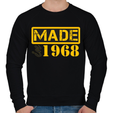 PRINTFASHION 1968 - Férfi pulóver - Fekete