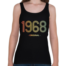 PRINTFASHION 1968 - Női atléta - Fekete női trikó