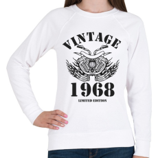 PRINTFASHION 1968 - Női pulóver - Fehér