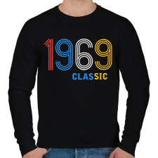 PRINTFASHION 1969 - Férfi pulóver - Fekete férfi pulóver, kardigán