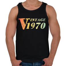 PRINTFASHION 1970 - Férfi atléta - Fekete
